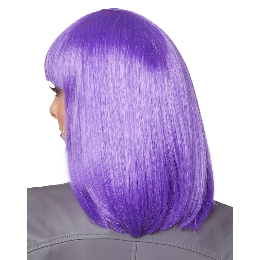 Purple Pageboy Wig