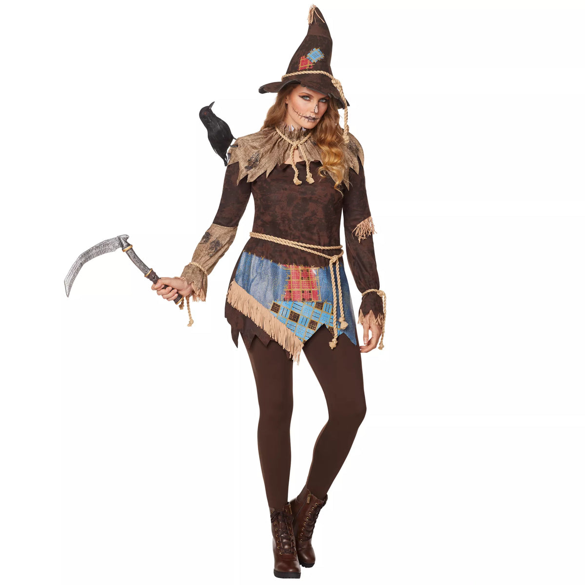 Adult Creepy Scarecrow Costume