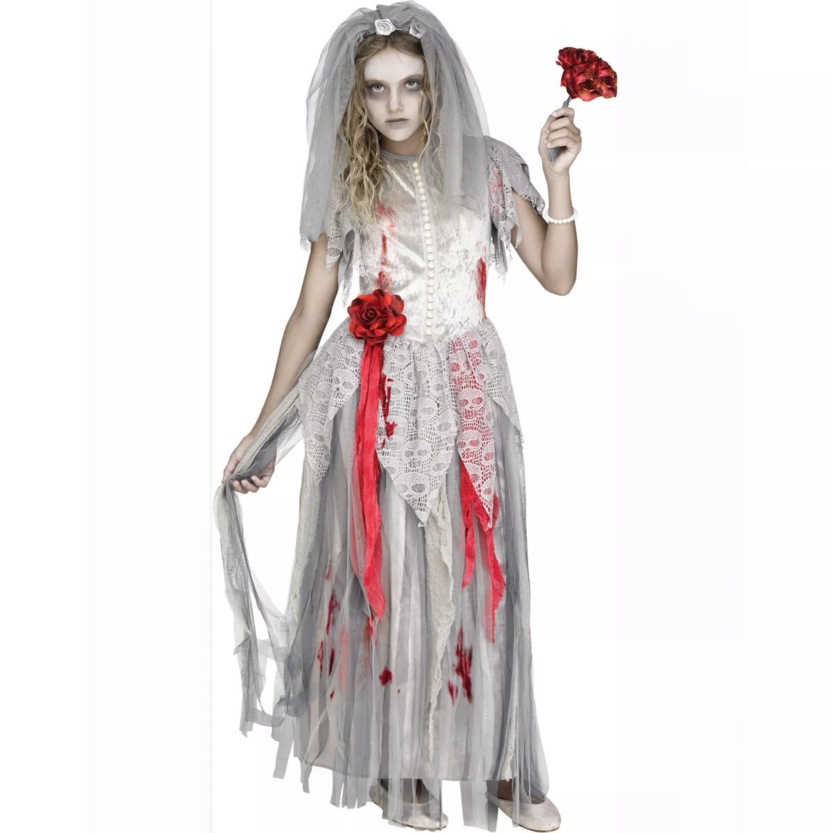 Kids Zombie Bride Costume
