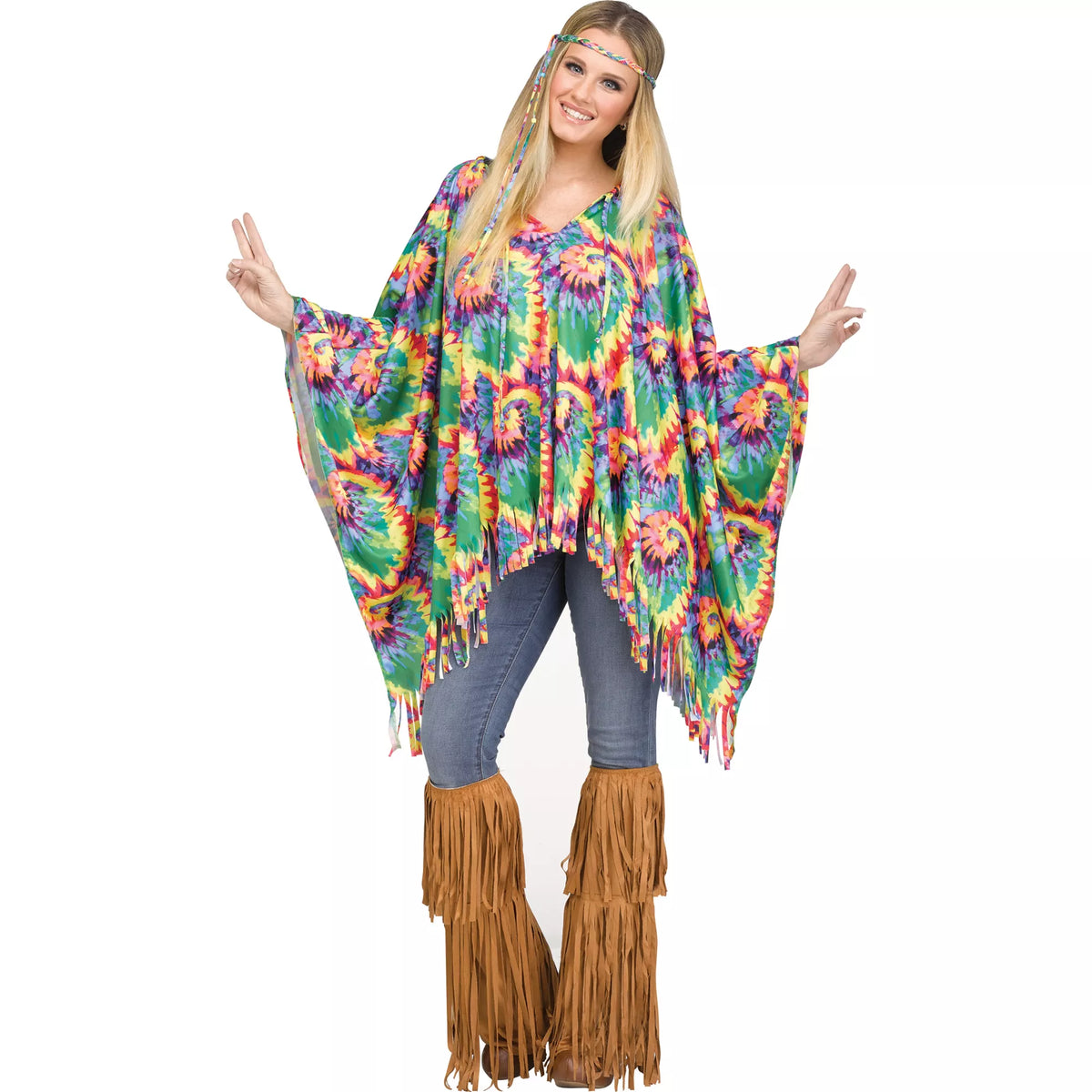 Hippie Poncho Set
