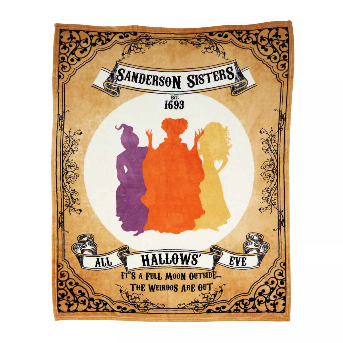 Sanderson Sisters Fleece Blanket - Hocus Pocus