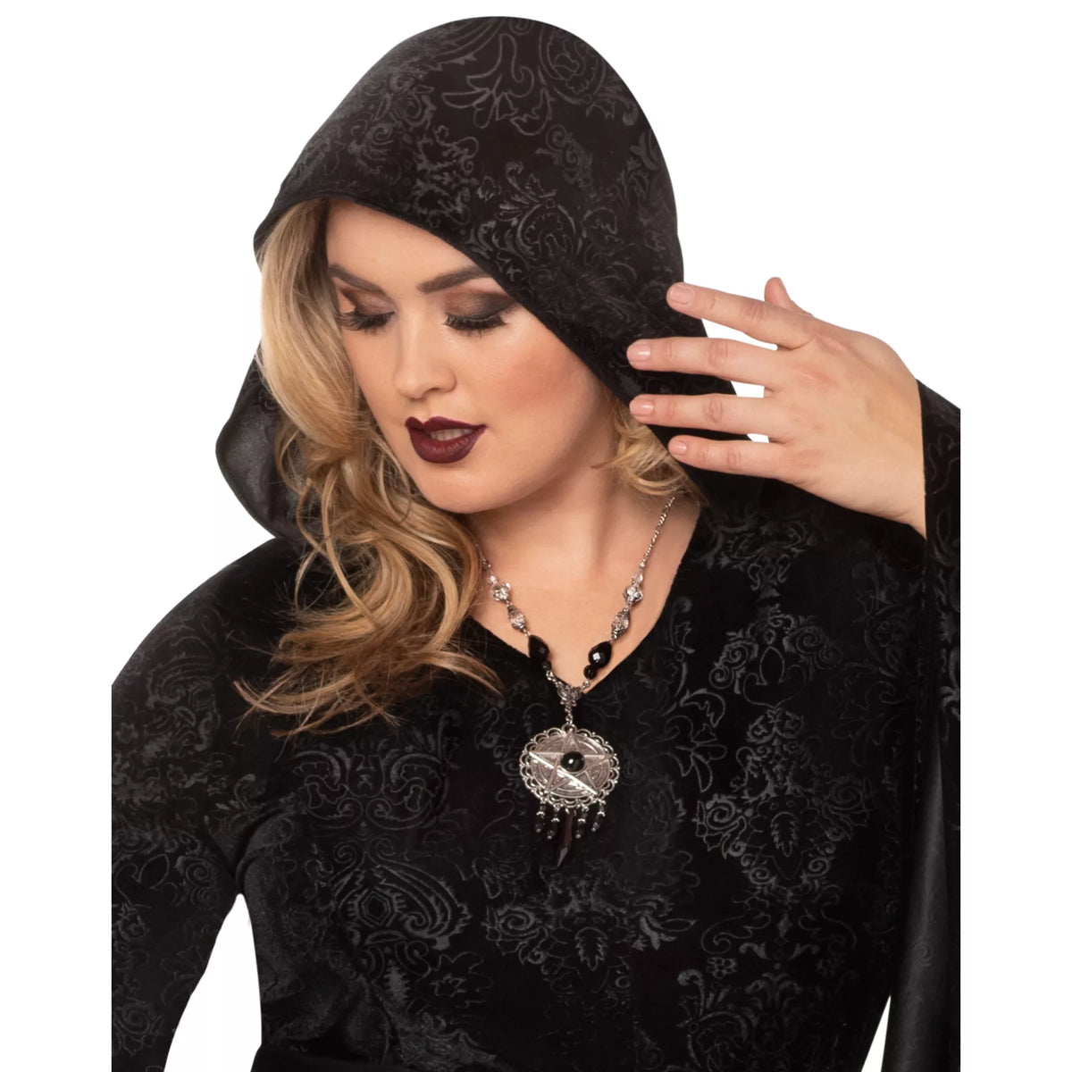 Velvet Hooded Robe
