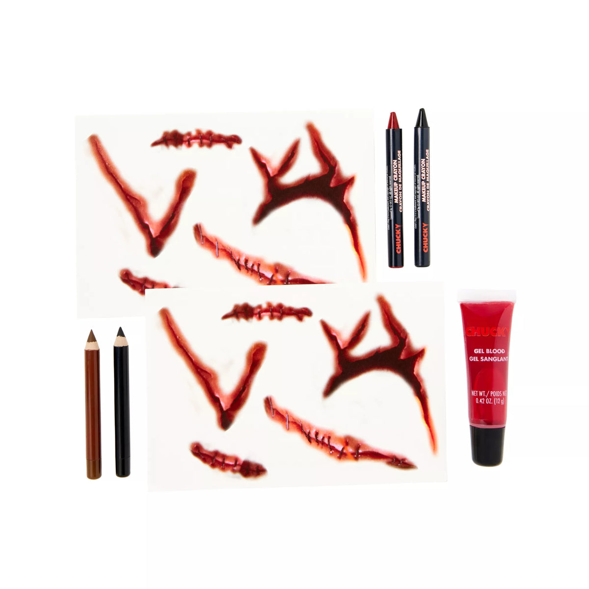 Chucky Makeup Kit