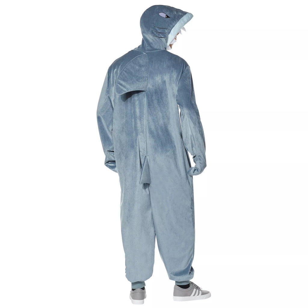 Adult Shark Jumpsuit Costume