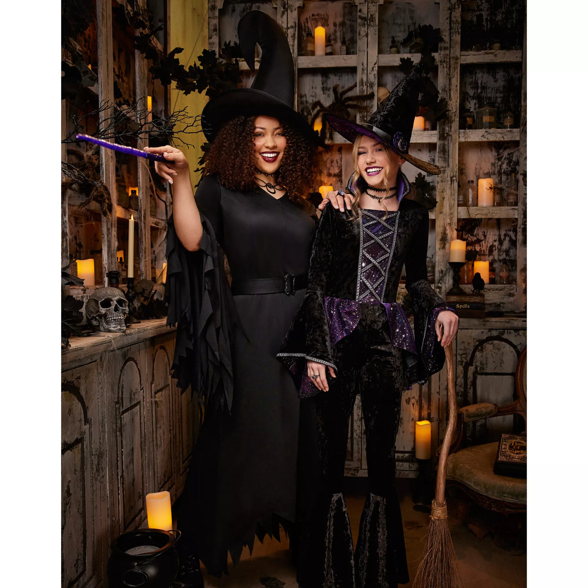 Adult Gothic Witch Plus Size Costume