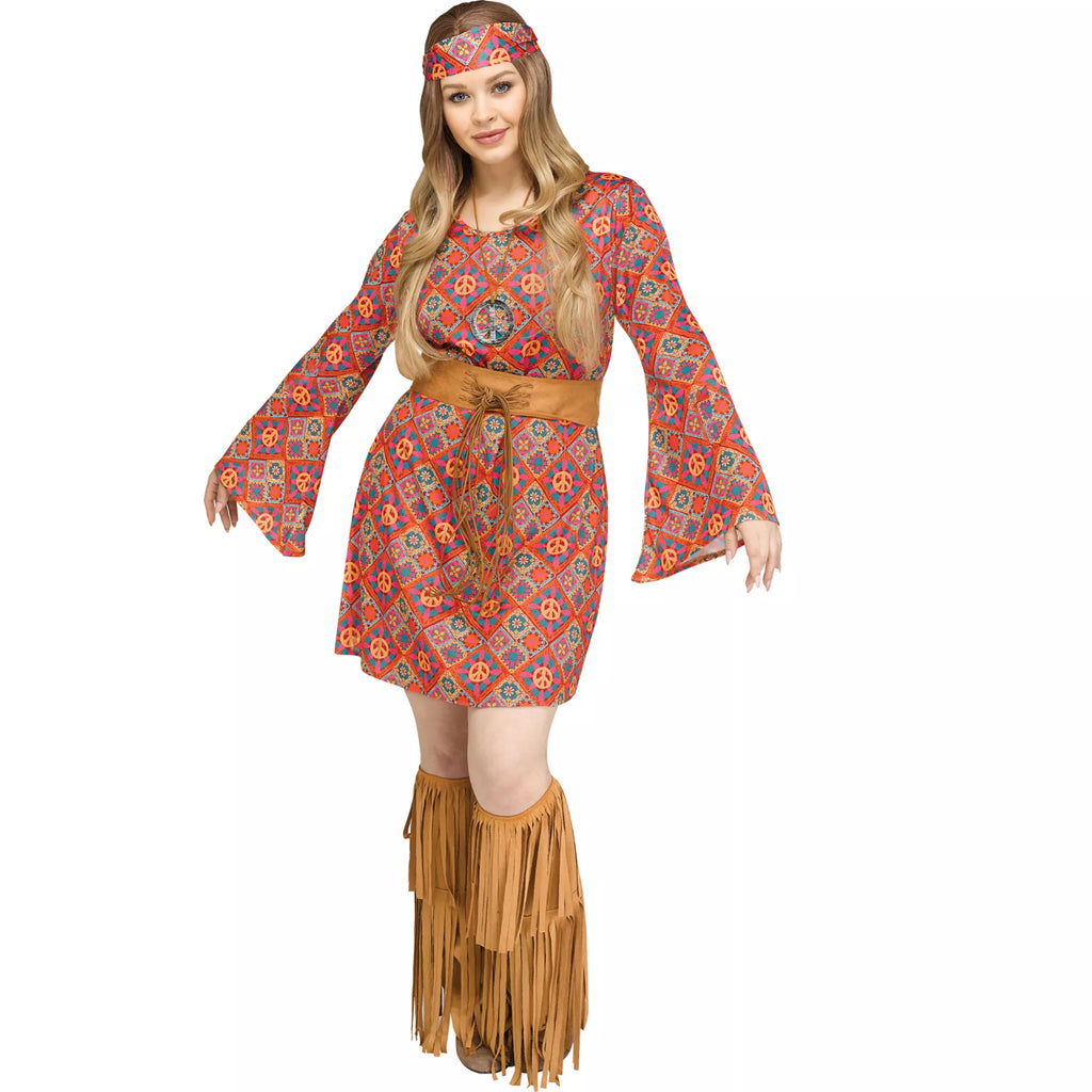 Adult Free Spirit Hippie Costume
