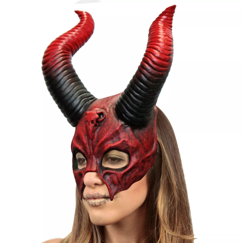 Devil Horn Half Mask