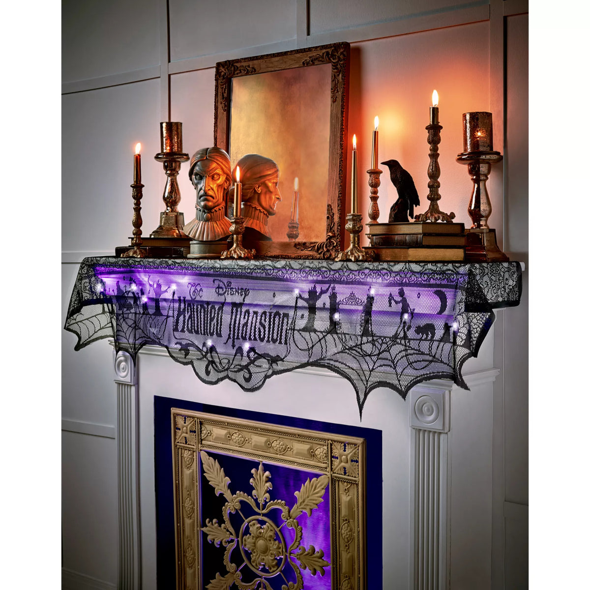 LED The Haunted Mansion Light-Up Mantel Scarf - Disney