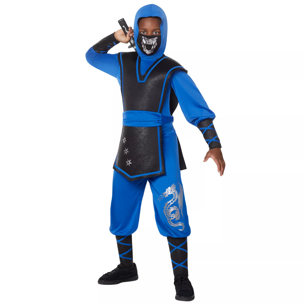 Kids Blue Ultimate Ninja Costume