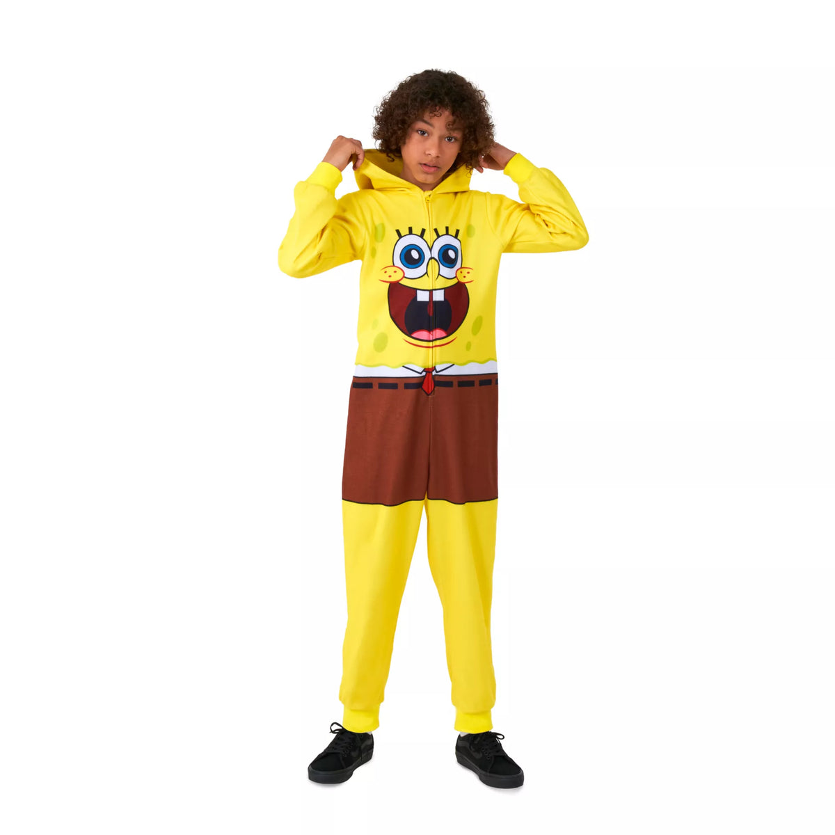 Kids SpongeBob SquarePants Hooded Jumpsuit