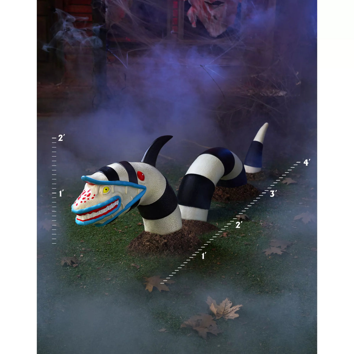 Ground Breaking Beetlejuice Sandworm Prop