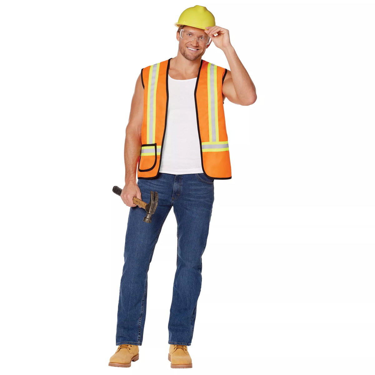 Construction Worker Costume Kit