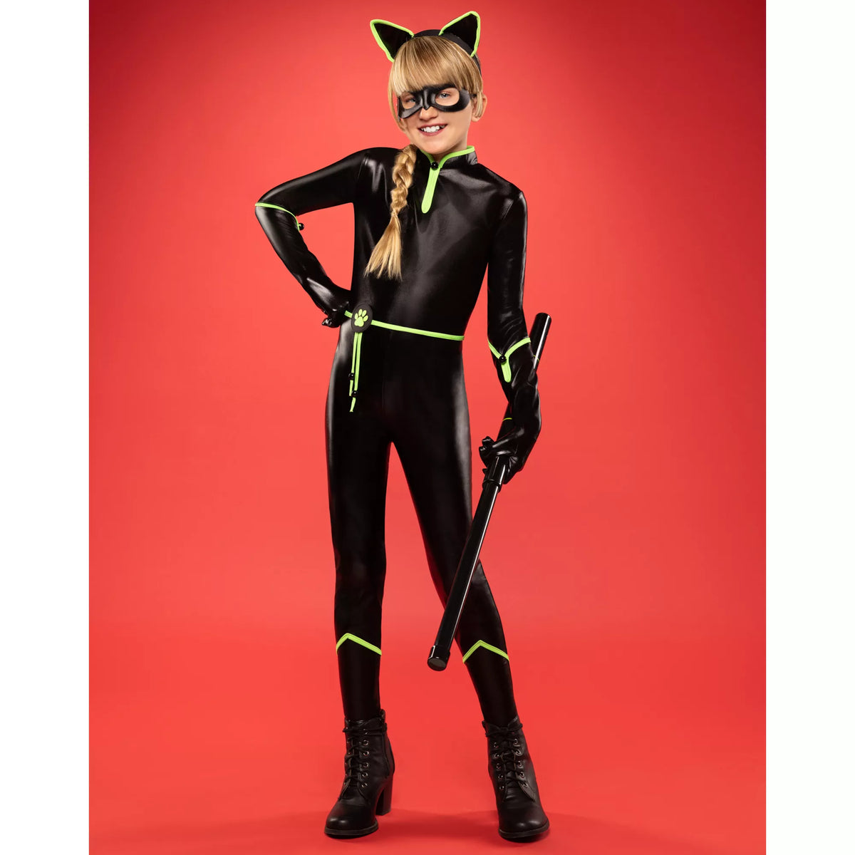 Kids Lady Noir Costume - Miraculous Ladybug