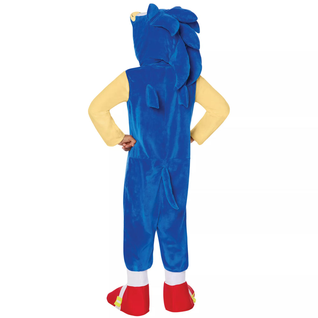 Kids Sonic the Hedgehog Jumpsuit Costume