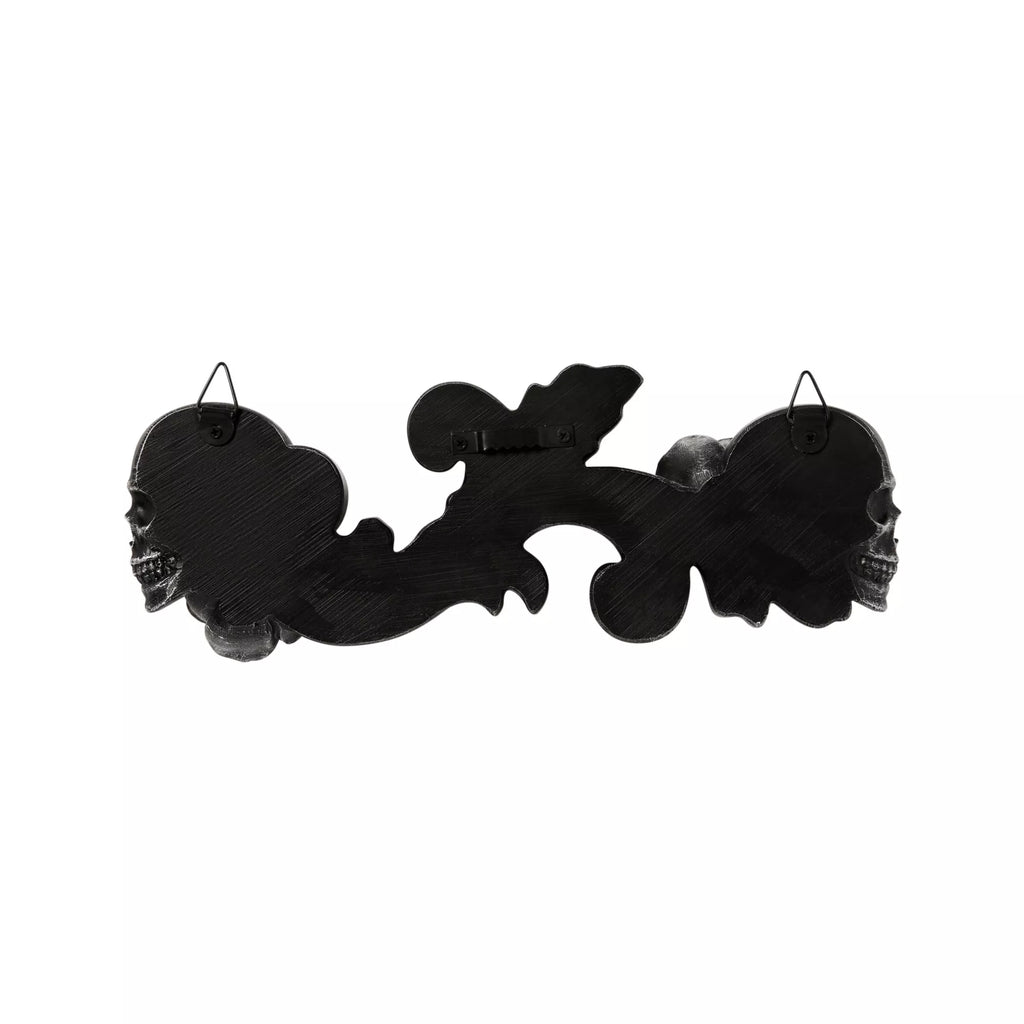 Rose and Skull Hanging Sign
