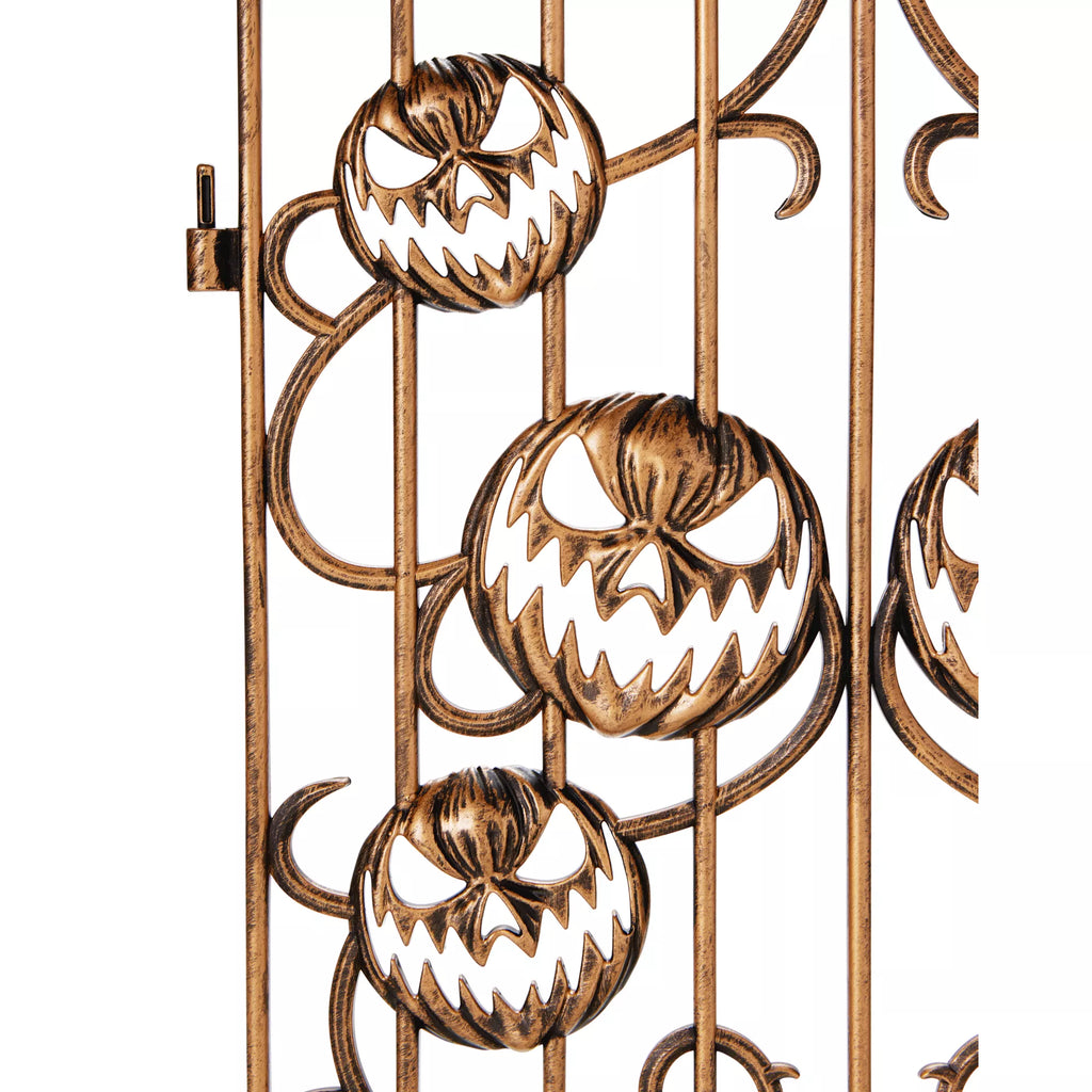 3 Ft Pumpkin Swirl Fence