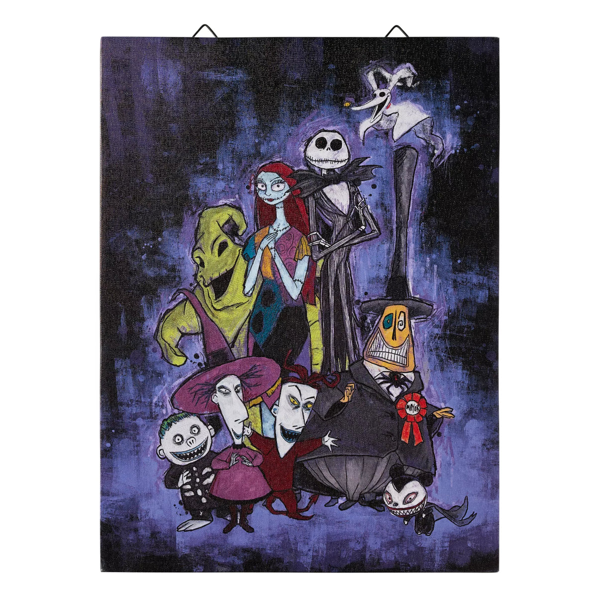 Jack Skellington and Sally Canvas - The Nightmare Before Christmas