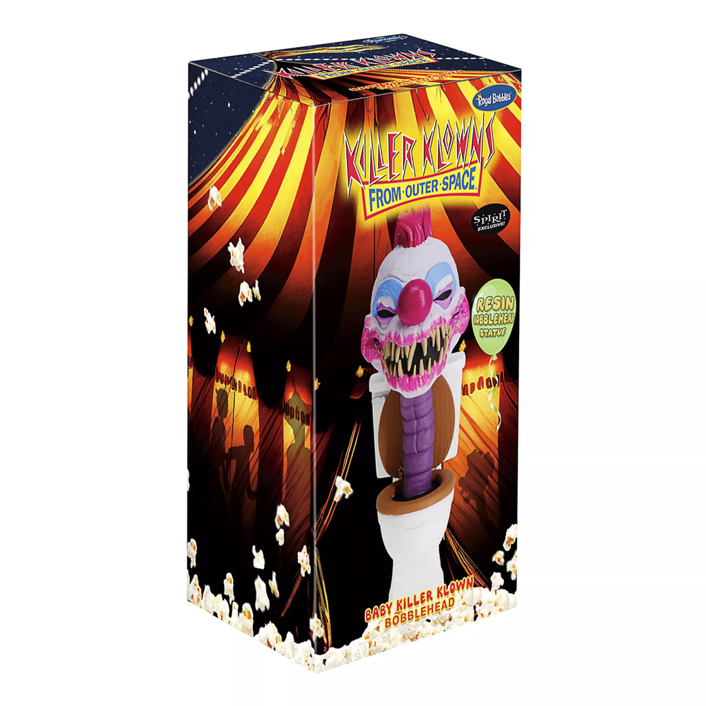 Baby Klown Toilet Bobblehead Statue - Killer Klowns from Outer Space