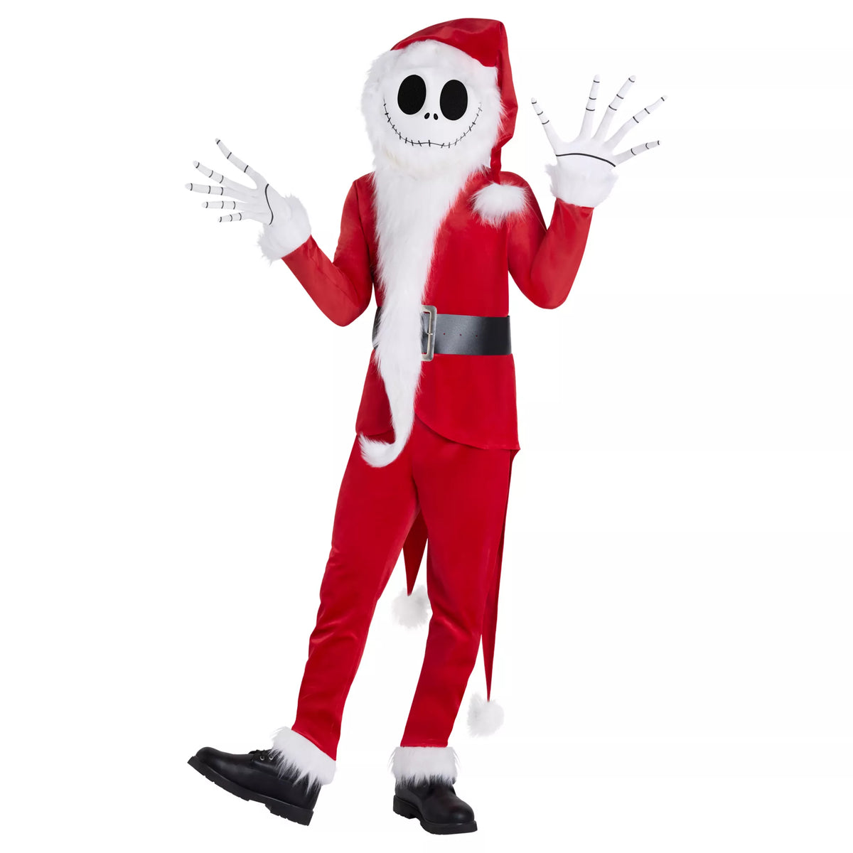 Adult Jack Skellington Santa Costume - The Nightmare Before Christmas