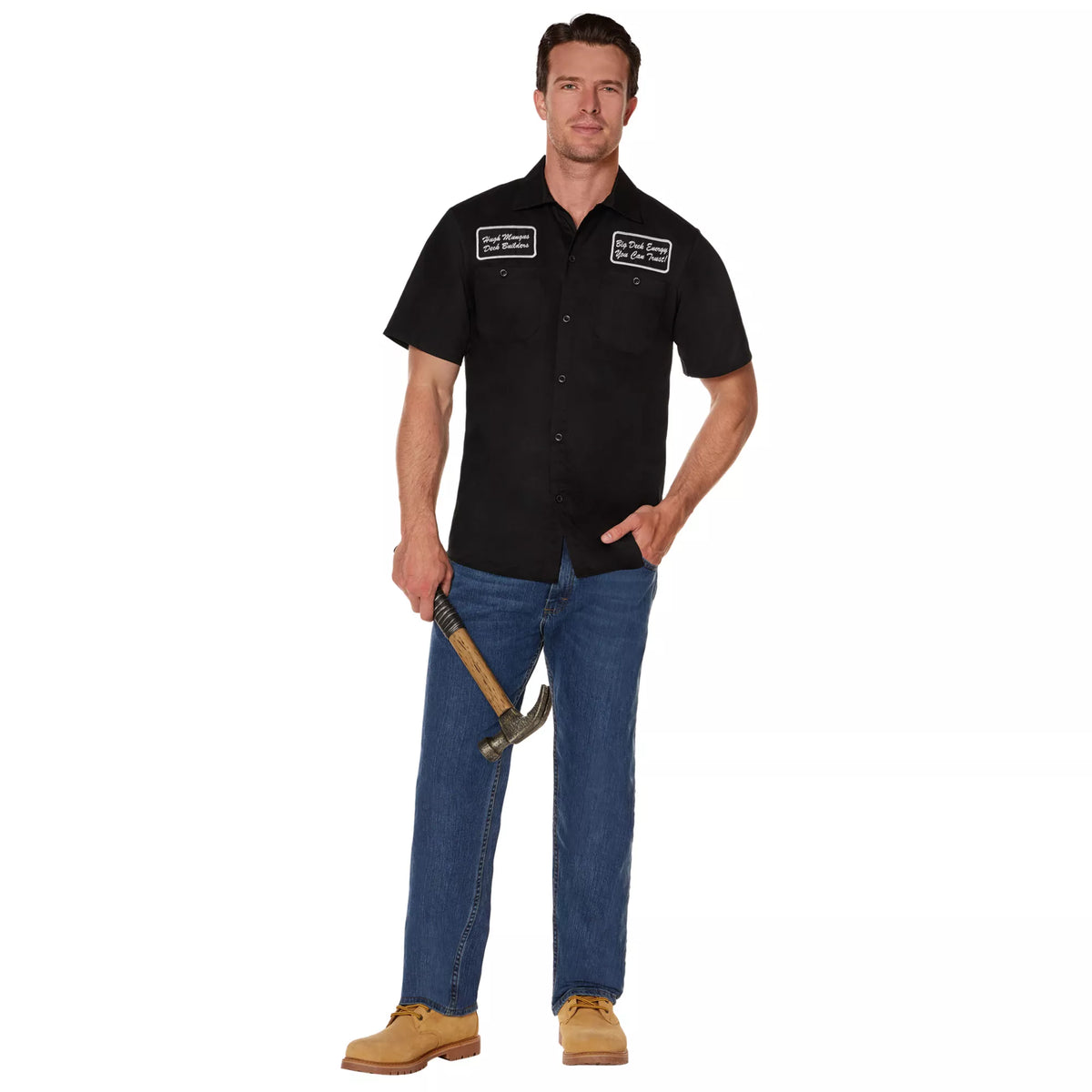 Hugh Mungus Deck Builders Work Shirt