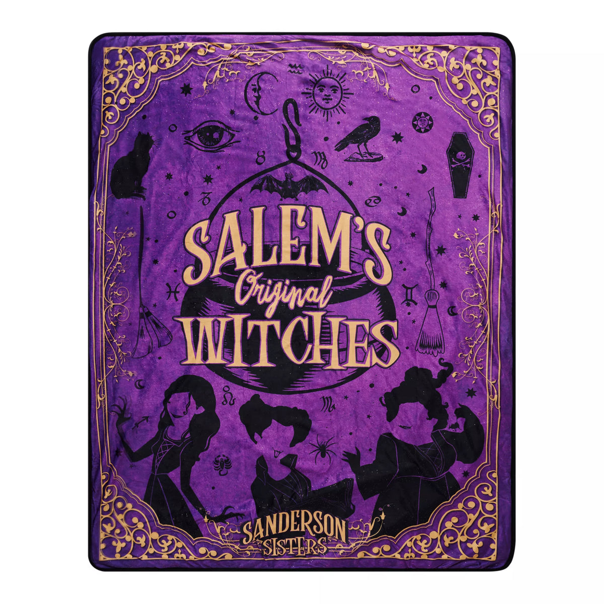 Salem's Original Witches Fleece Blanket - Hocus Pocus