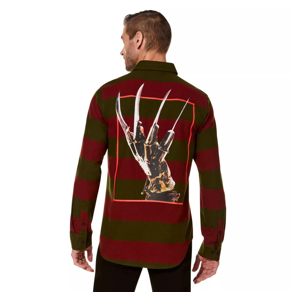 Freddy Krueger Claw Flannel Shirt - A Nightmare on Elm Street
