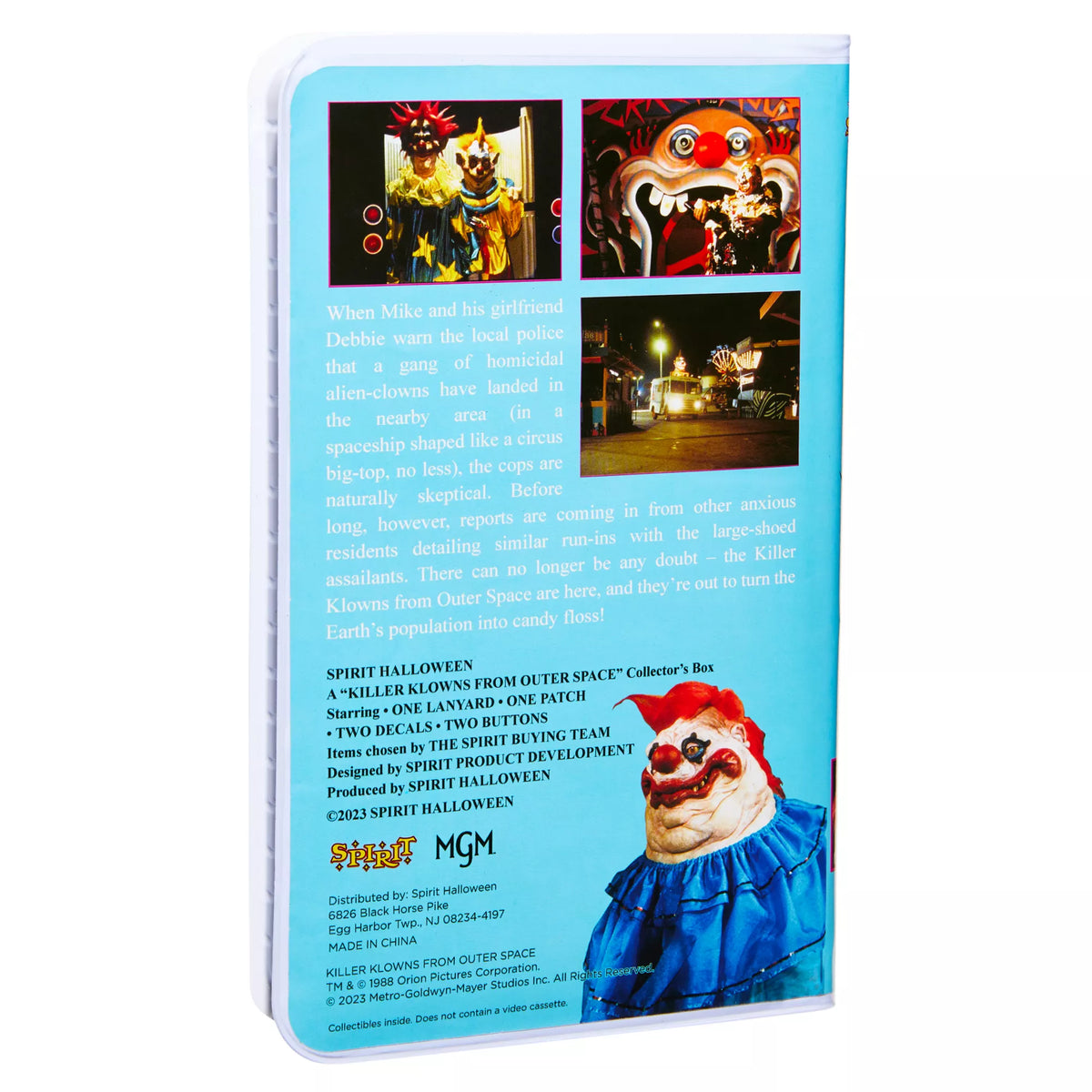 Killer Klowns from Outer Space Video Collector Box