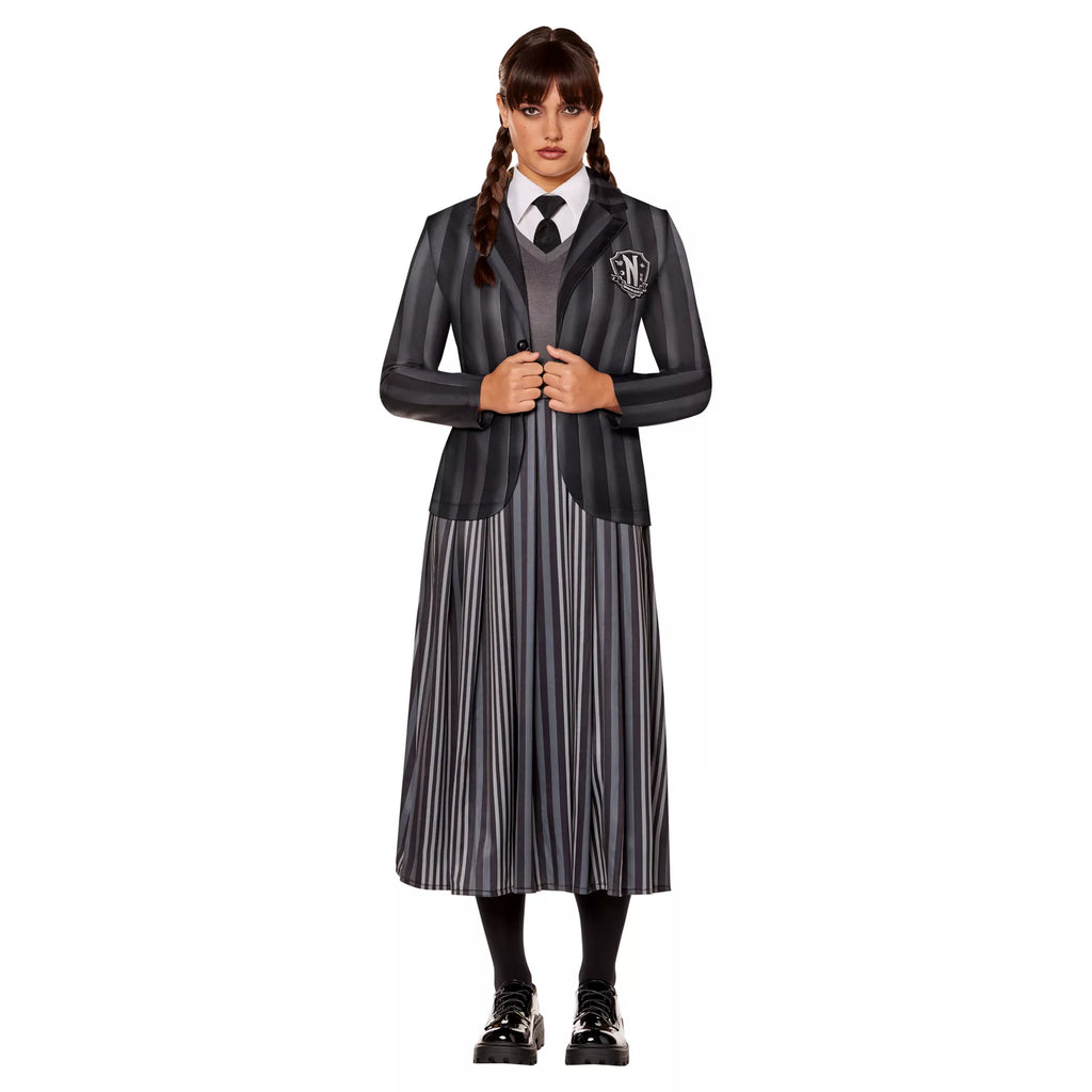 Adult Nevermore Uniform Costume - Wednesday