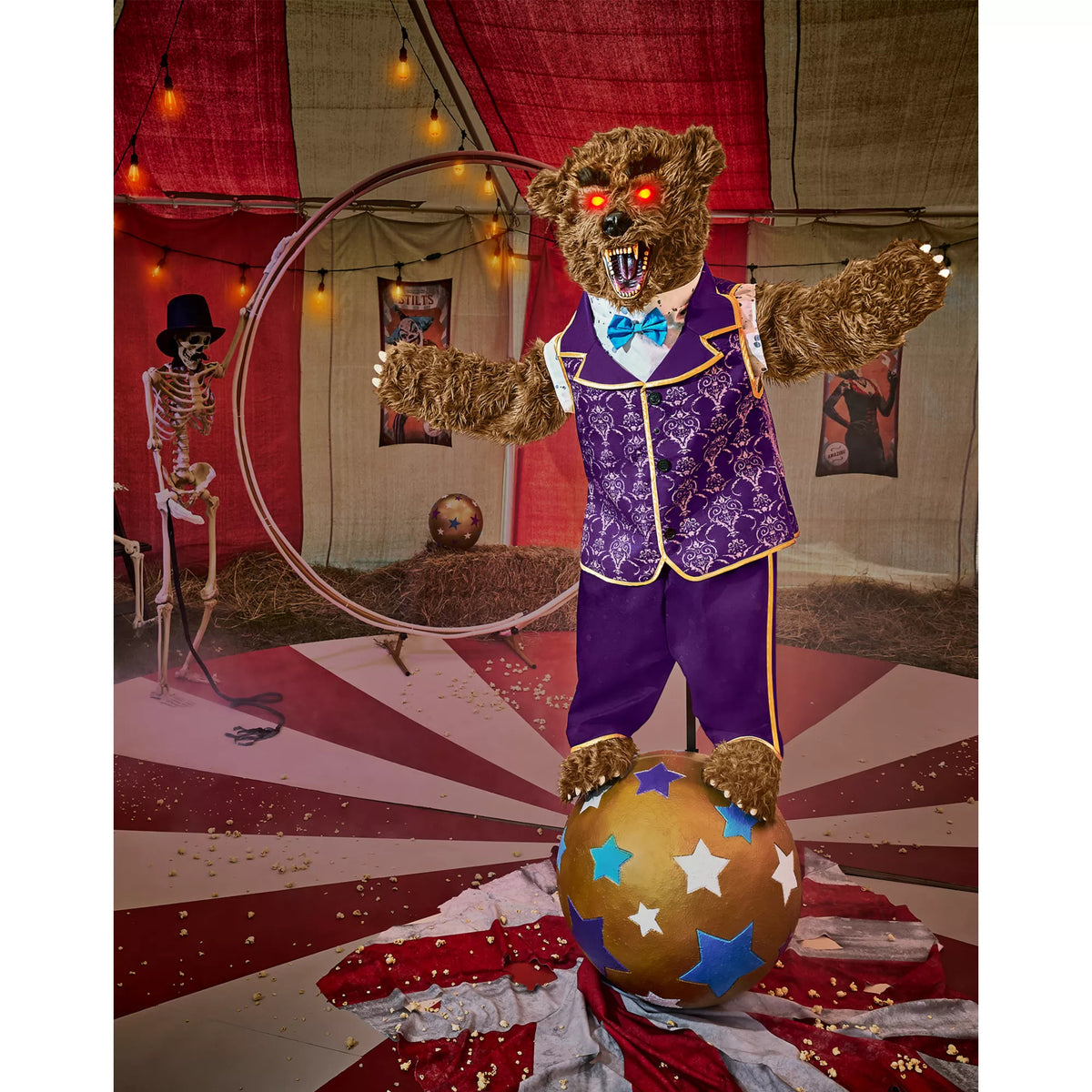 5 Ft 10 In Barnaby the Bear Animatronic