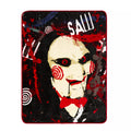 Saw Splatter Fleece Blanket