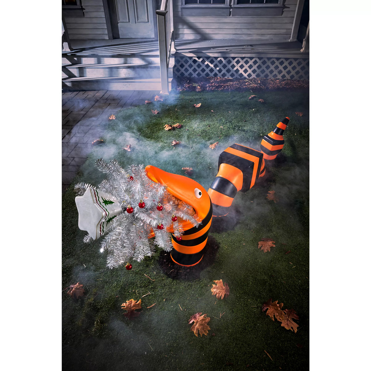 Ground Breaking Giant Snake Decoration - The Nightmare Before Christmas