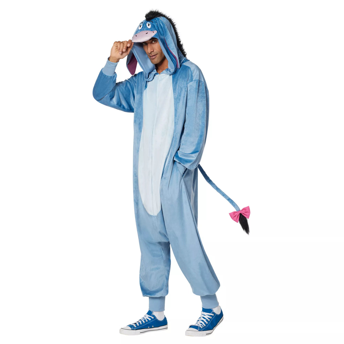 Adult Eeyore Jumpsuit Costume