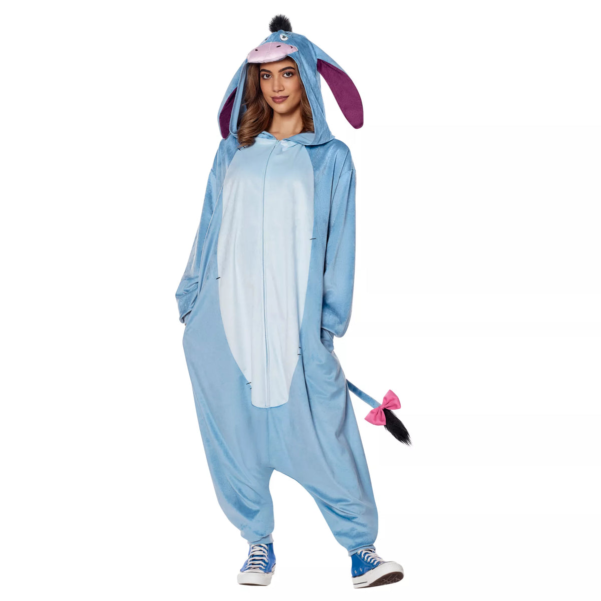Adult Eeyore Jumpsuit Costume