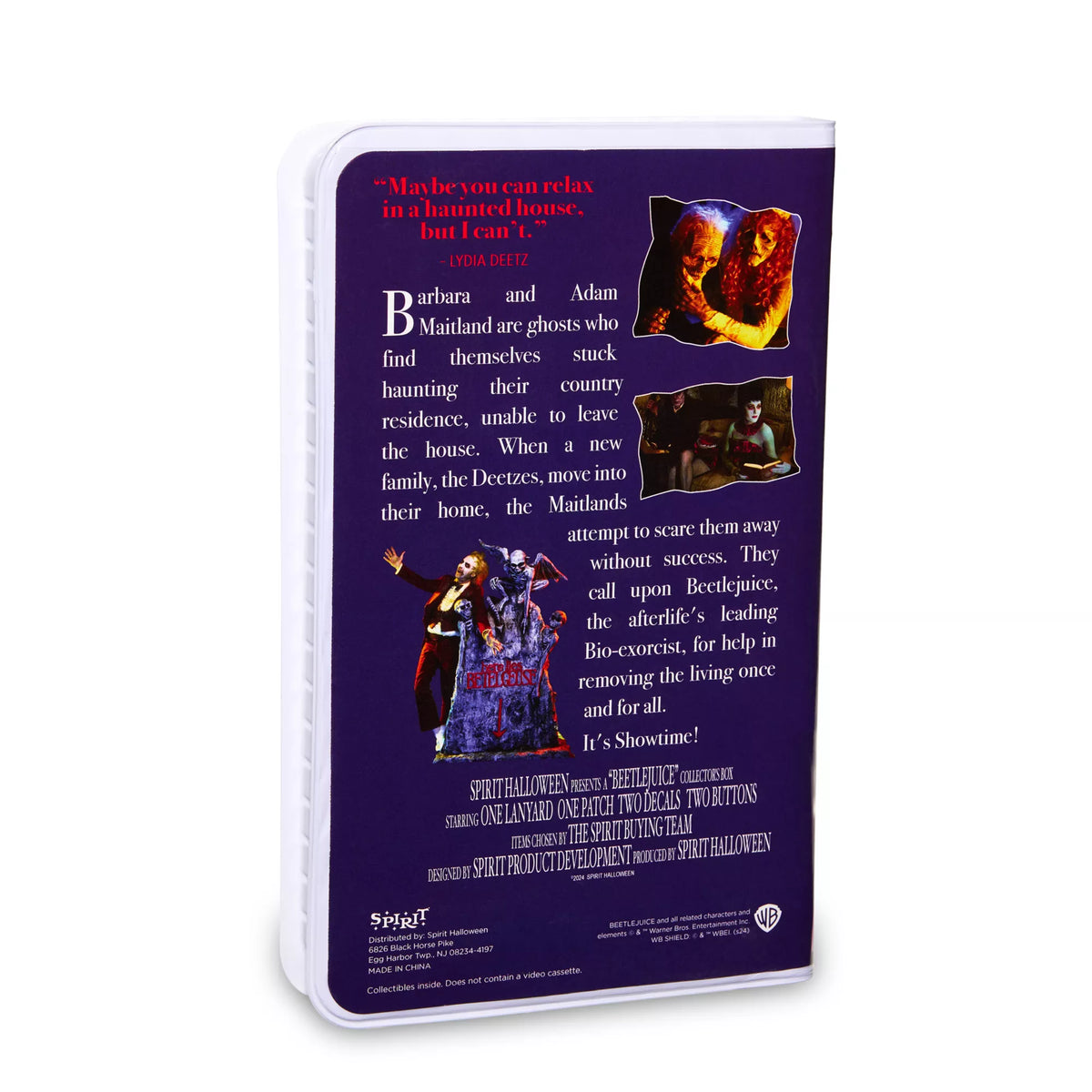 Beetlejuice Video Collector Box