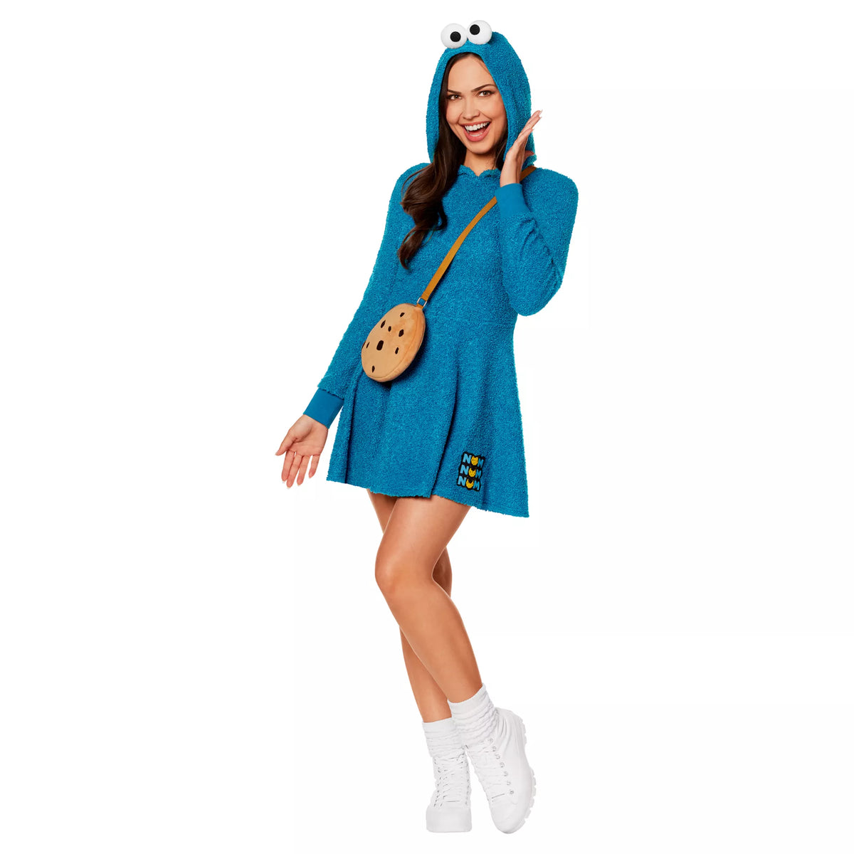 Adult Cookie Monster Dress Costume - Sesame Street