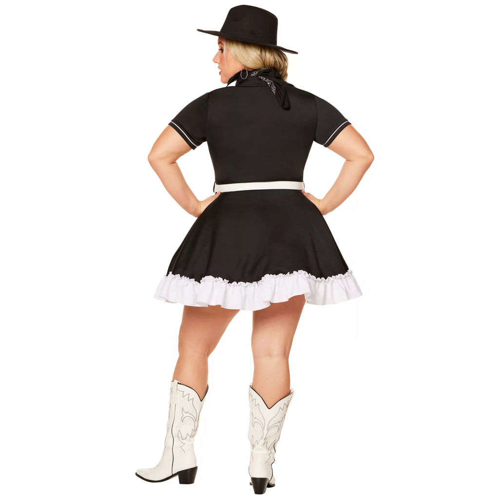 Adult Western Cowgirl Dress Costume