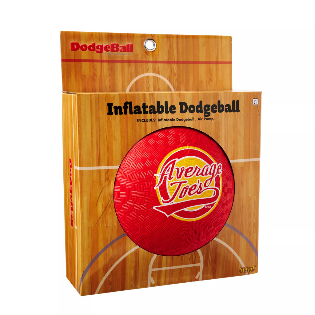 Average Joe's Inflatable Dodgeball with Air Pump - Dodgeball