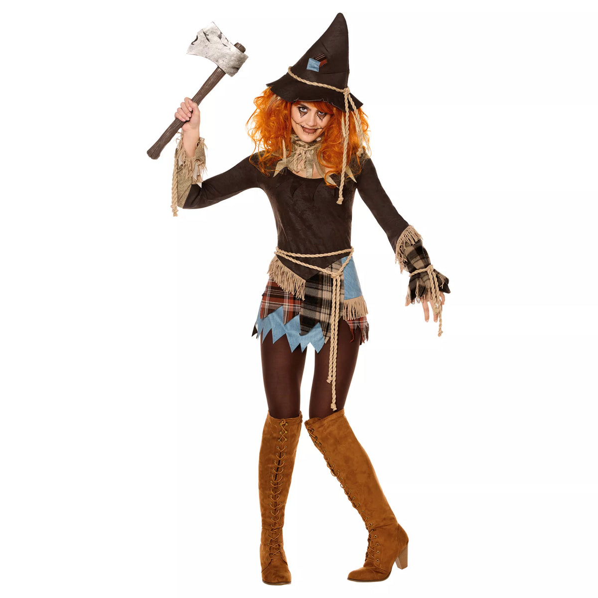 Adult Creepy Scarecrow Costume