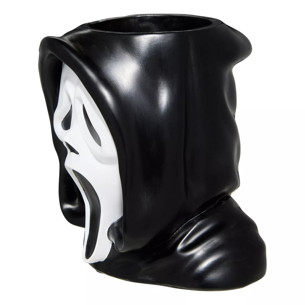 Molded Ghost Face Horror Head