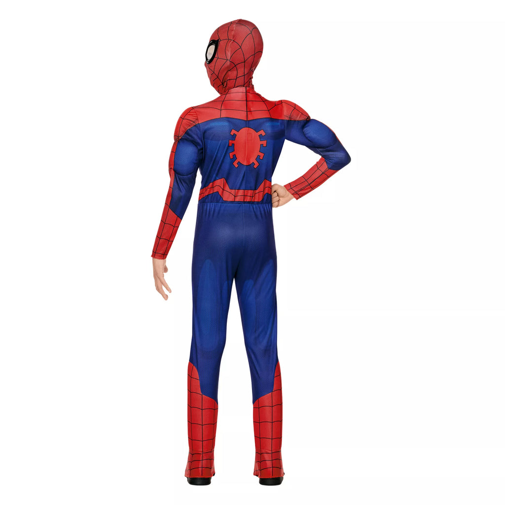 Kids Classic Spider-Man Muscle Jumpsuit Costume