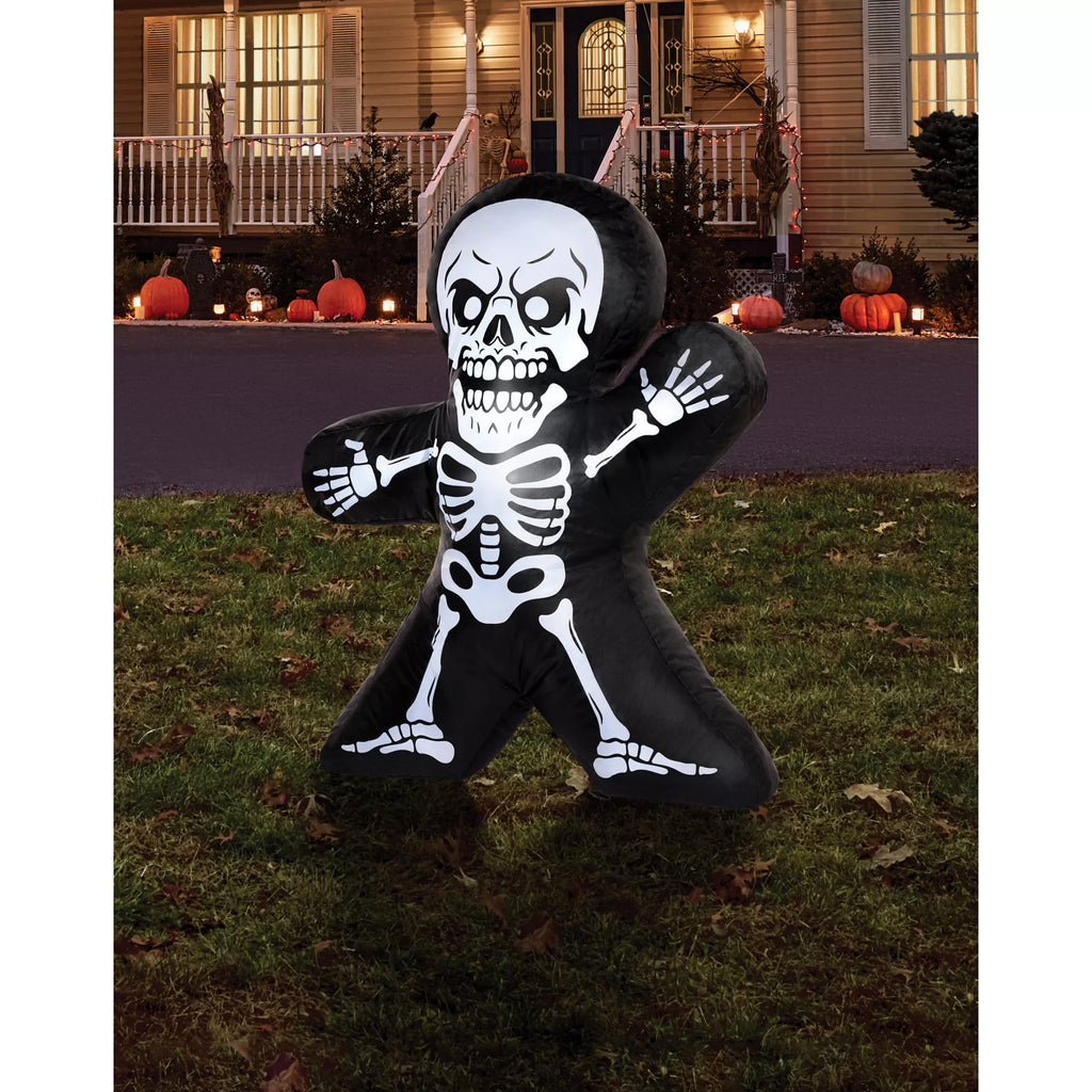 2 Ft Light-Up Skeleton Inflatable
