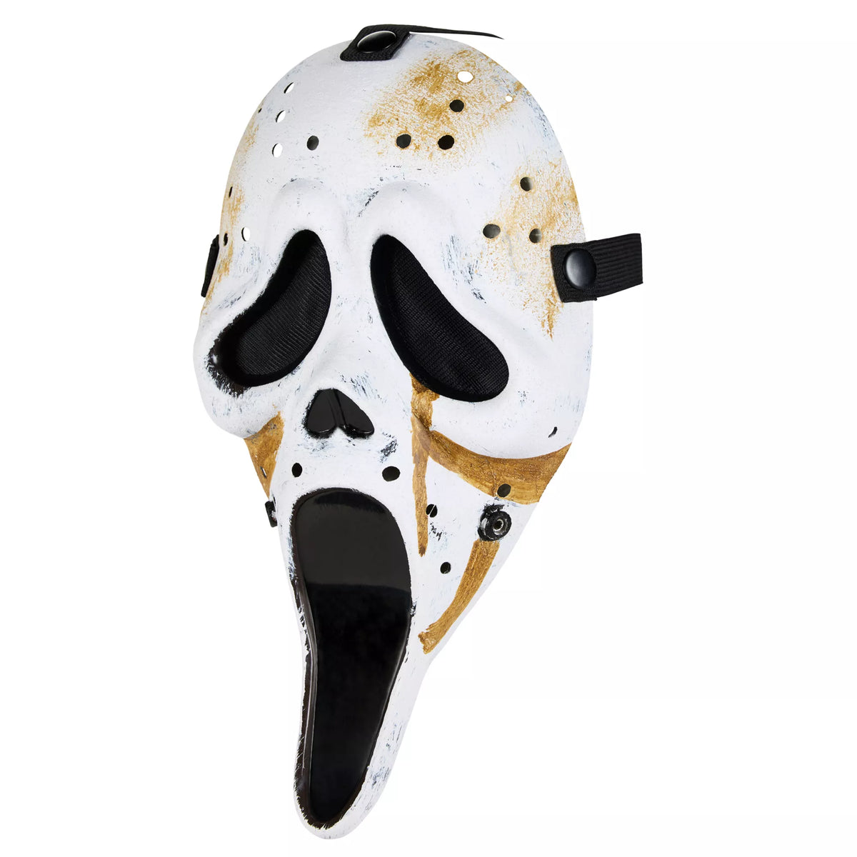 Kids Ghost Face Hockey Half Mask