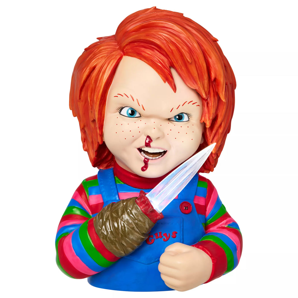 Chucky Bust Light-Up Statue