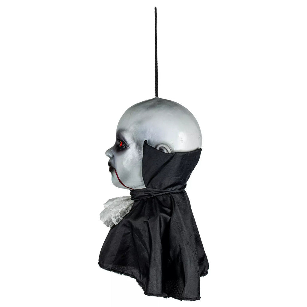 Hanging Vampire Bust Static Prop