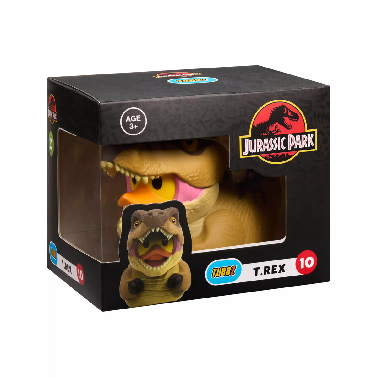 TUBBZ Jurassic Park T. Rex Rubber Duck