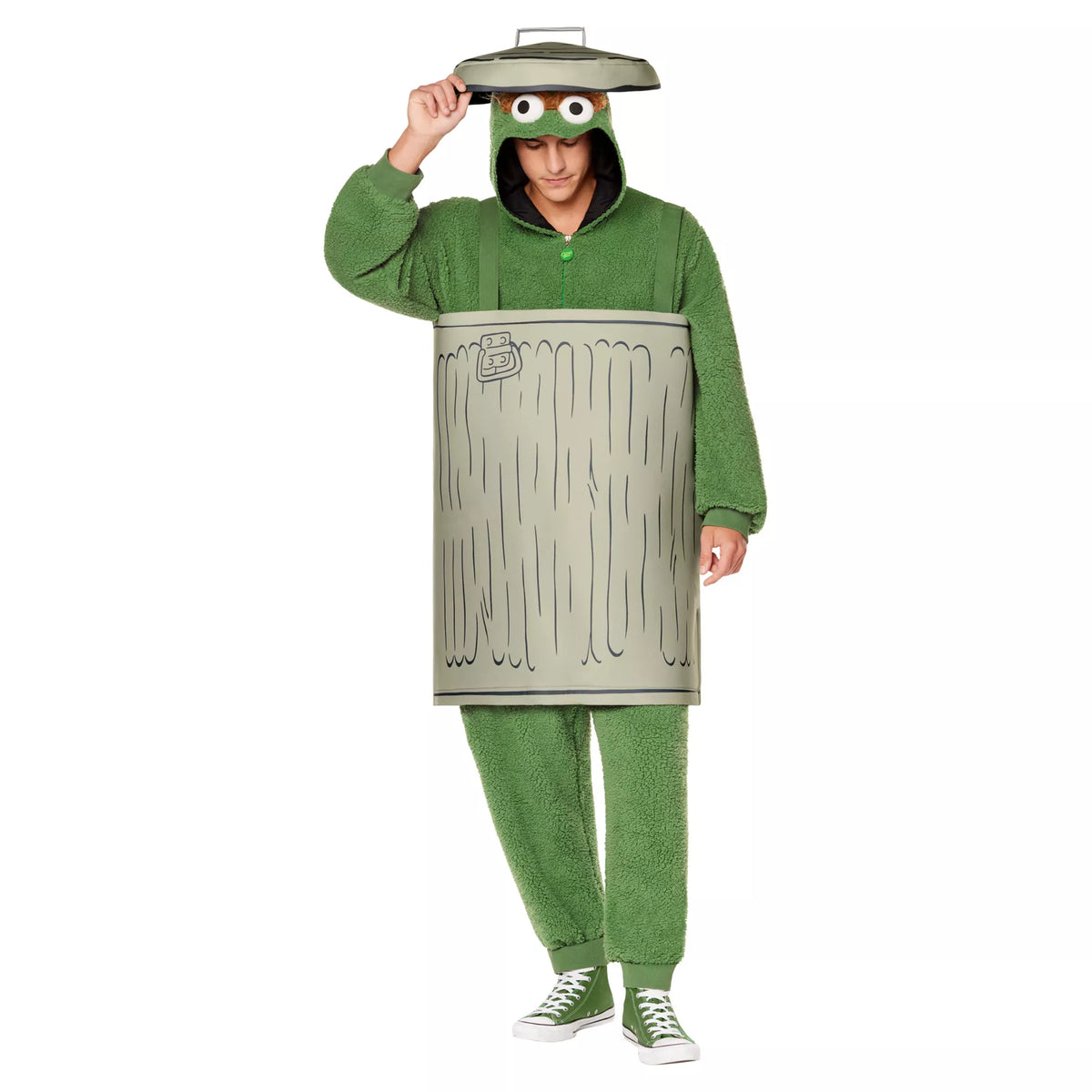Adult Oscar the Grouch Costume - Sesame Street
