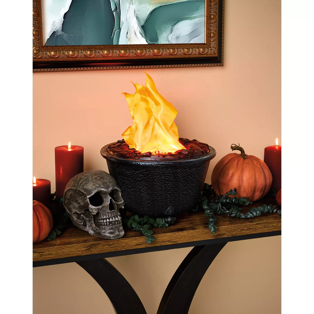 Light-Up Flaming Cauldron