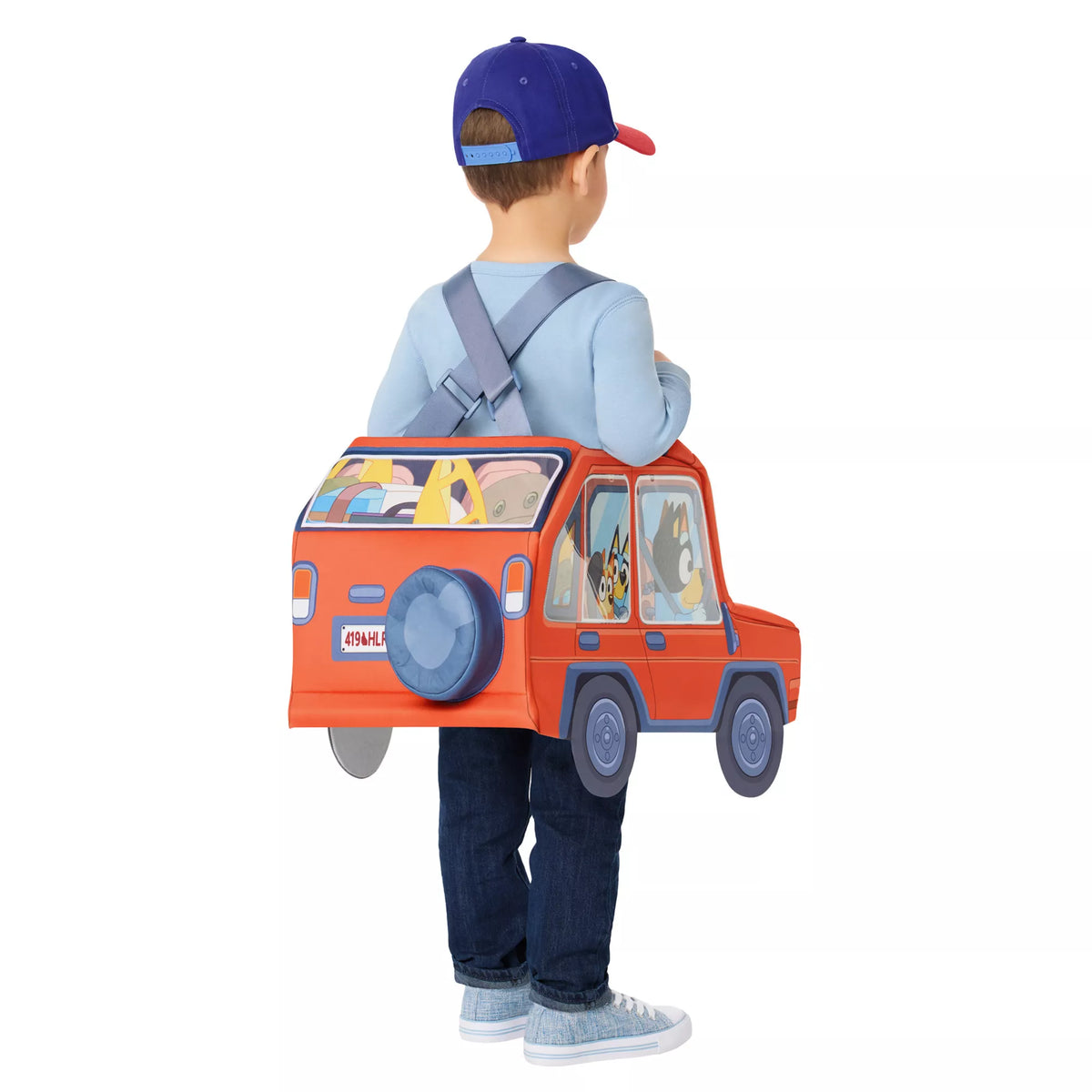 Toddler Bluey Car Ride-Along Costume