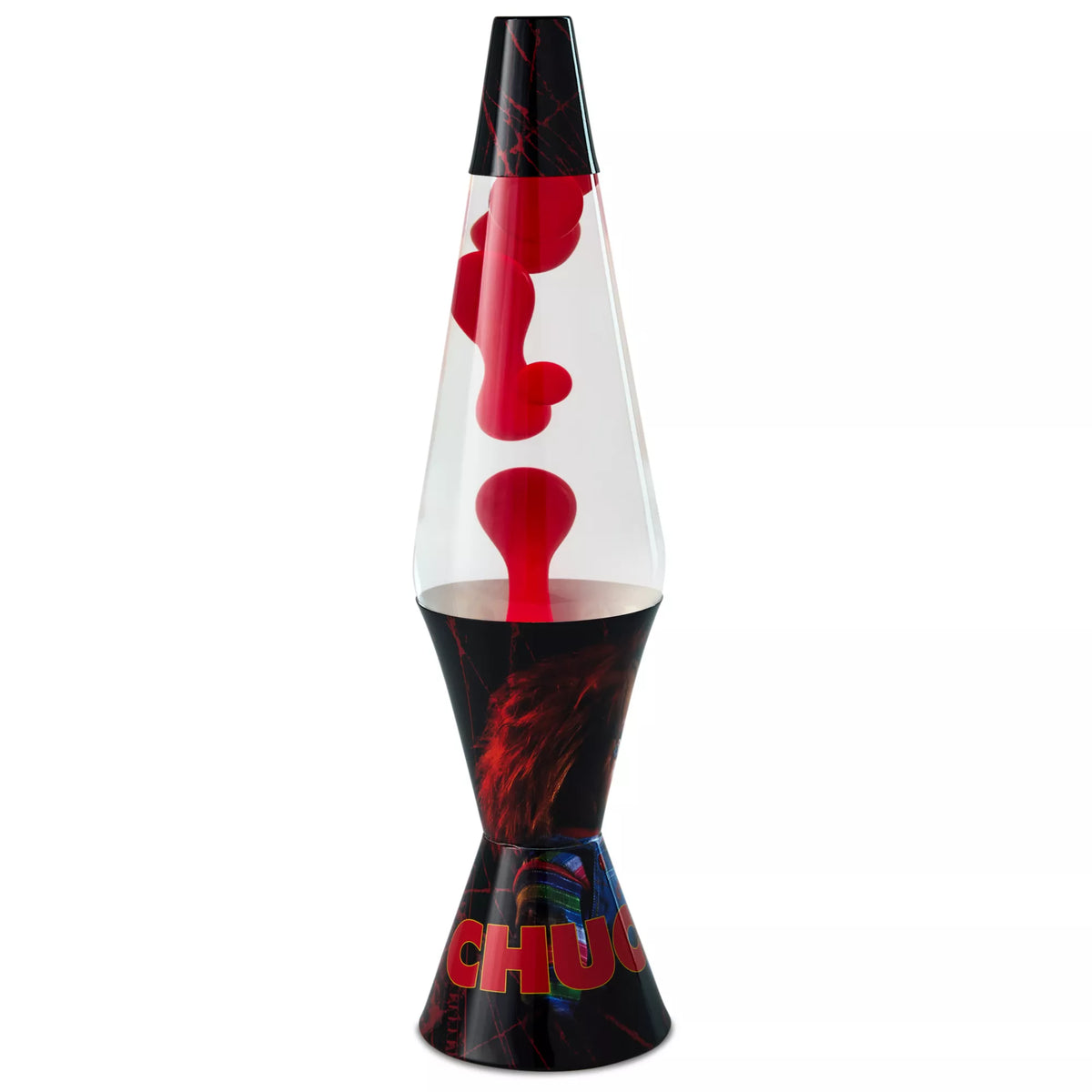 Chucky 17 Inch Lava Lamp Red