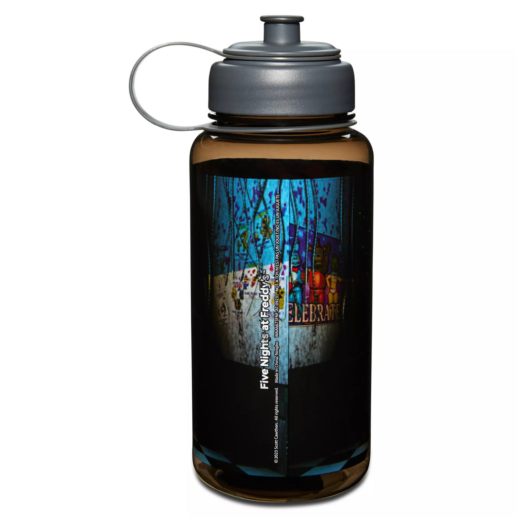 Checkered Floor Freddy Fazbear Water Bottle 30 oz. - Five Nights at Freddy's